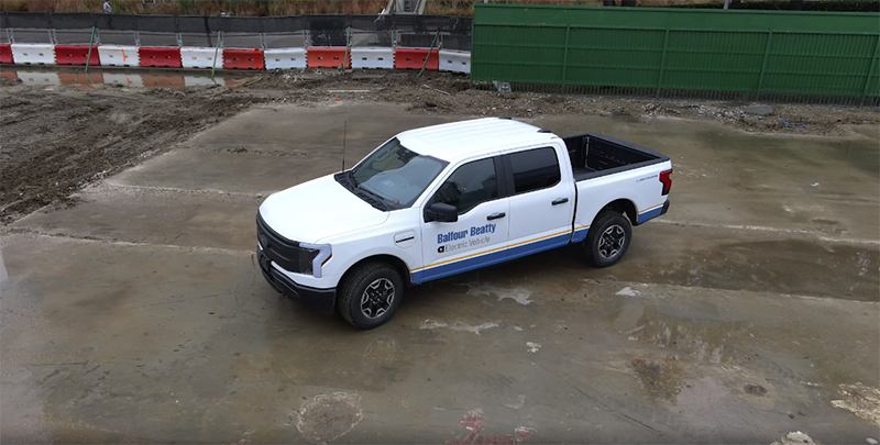 Balfour Beatty EV Truck Balfour Beatty EV Truck
