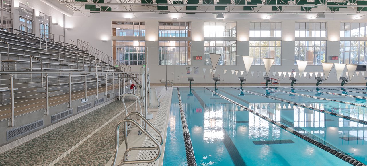 Charlotte Country Day School Klein Family Natatorium and New Performance Gym