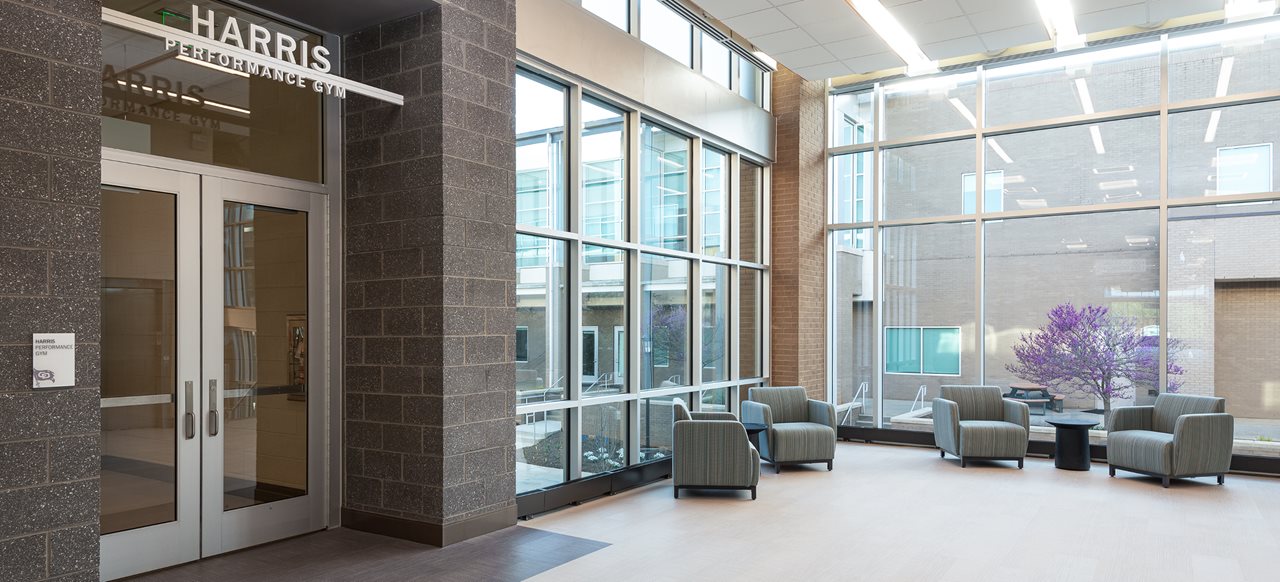 Charlotte Country Day School Klein Family Natatorium and New Performance Gym