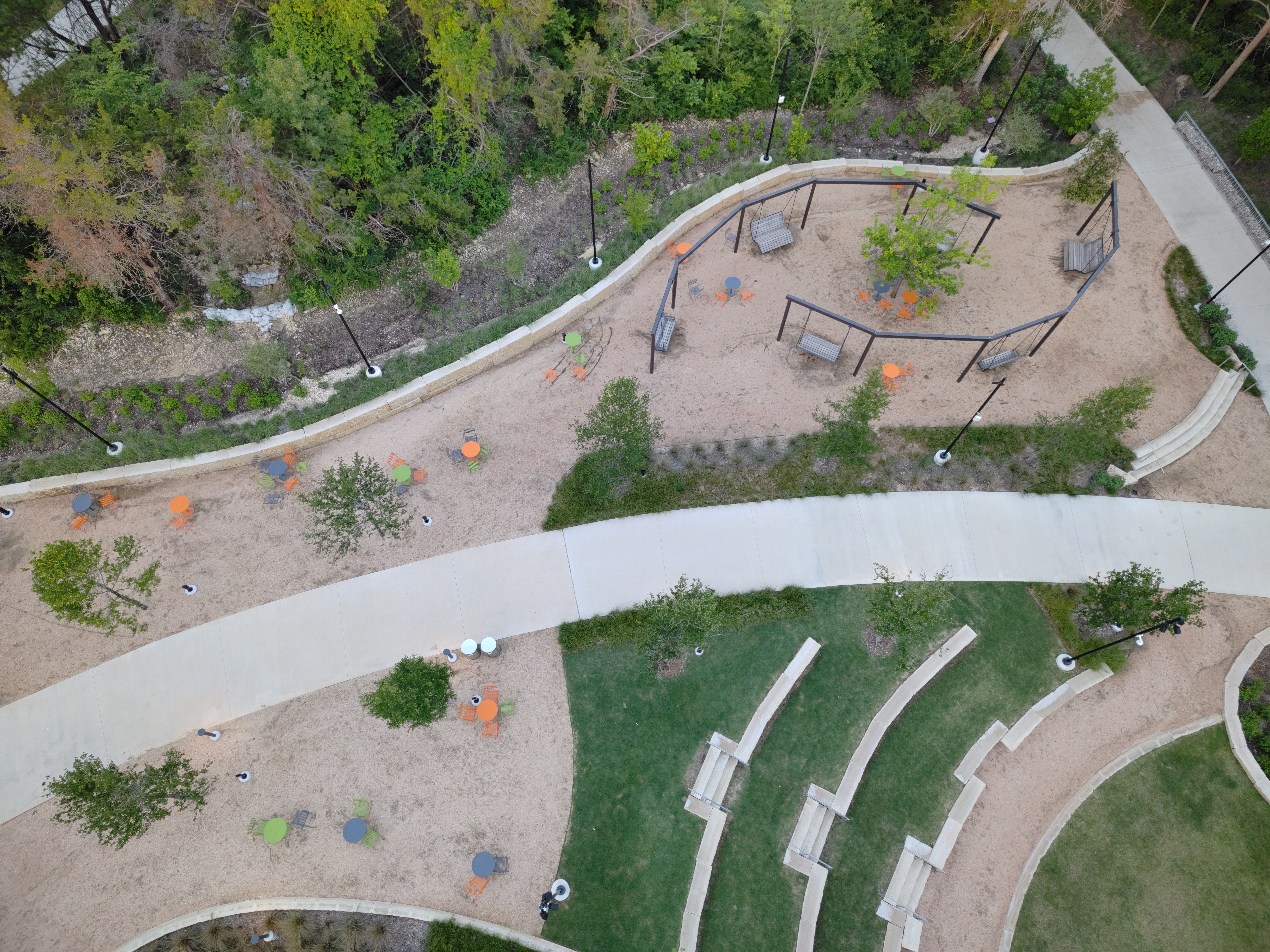 Overhead Drone Shot